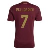 Virallinen Fanipaita + Shortsit AS Roma Pellegrini 7 Kotipelipaita 2024-25 - Lasten